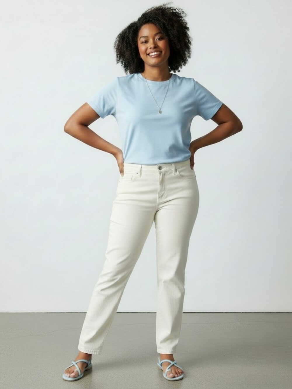 2 For $10 Beilee Brand White Jeans